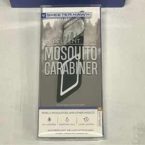 ⭐️5x Skeeter Hawk Wearable Mosquito Repellent Carabiner